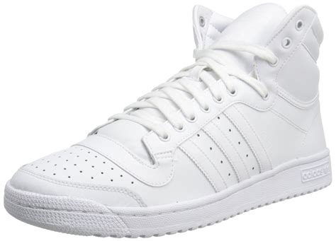 Adidas white high tops basketball